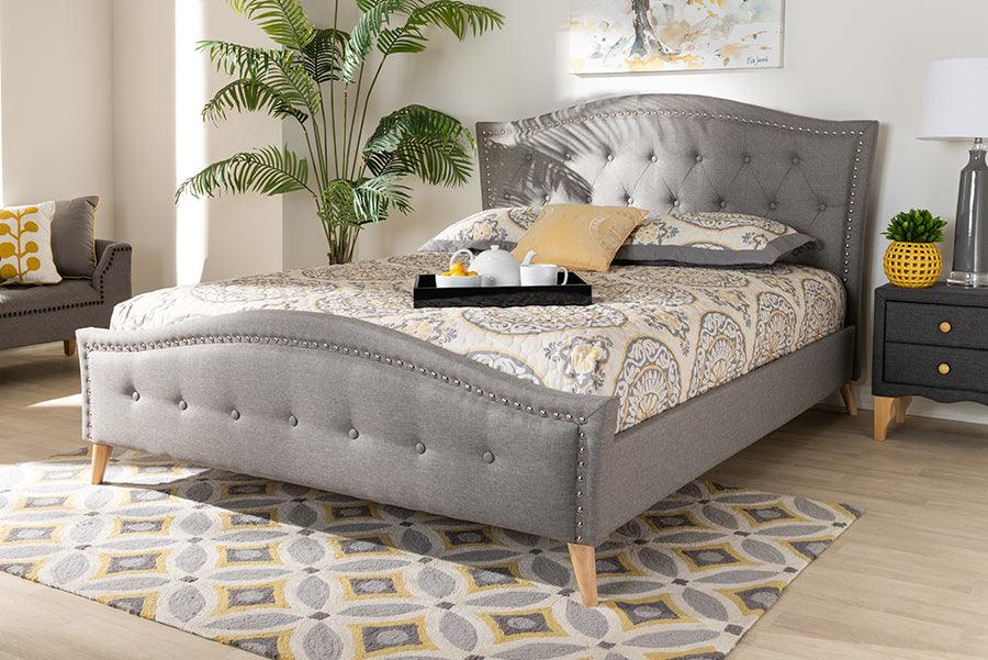 Wholesale Interiors Beds - Felisa King Bed Gray