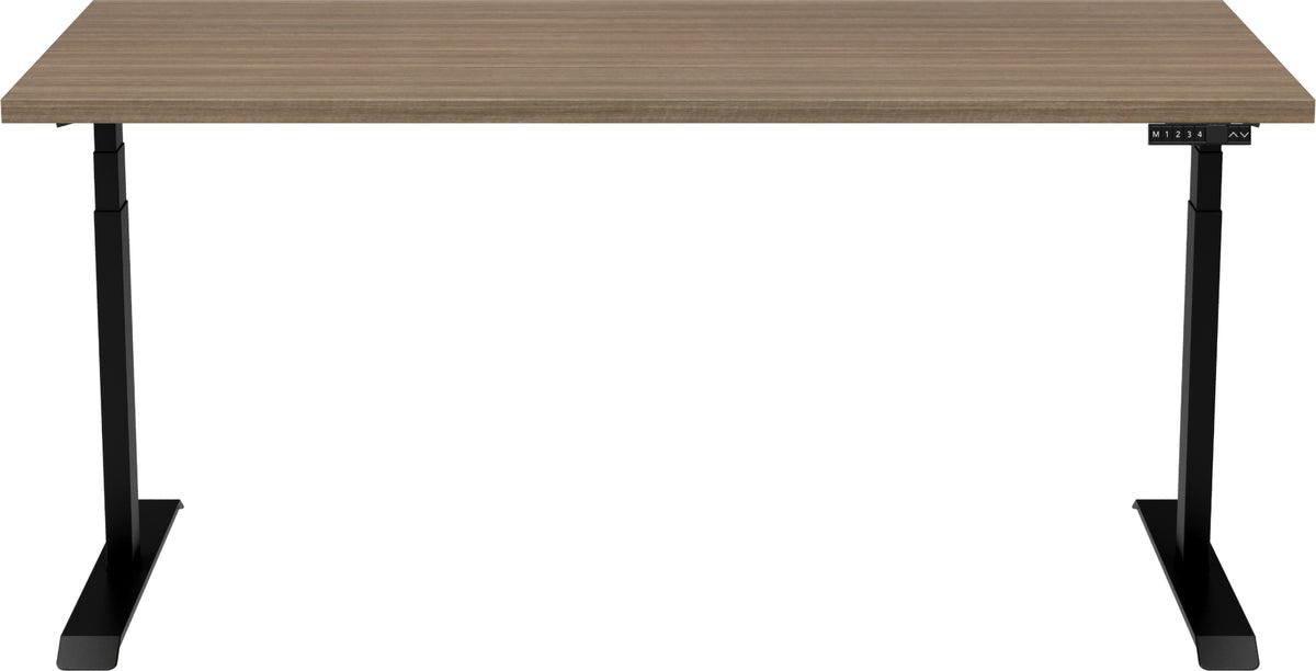 Euro Style Desks - Braeden 48x30" Stand-Up Desk Brown