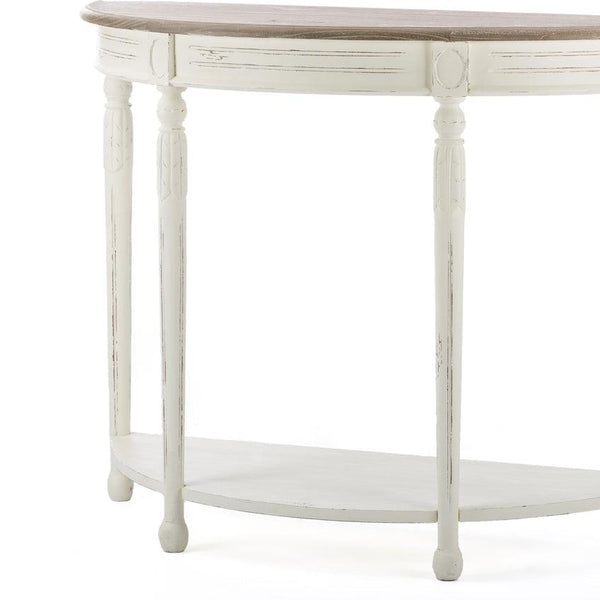 Shop Baxton Studio Vologne Traditional White Wood French Console