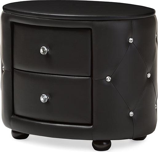 Wholesale Interiors Nightstands & Side Tables - Davina Nightstand Black