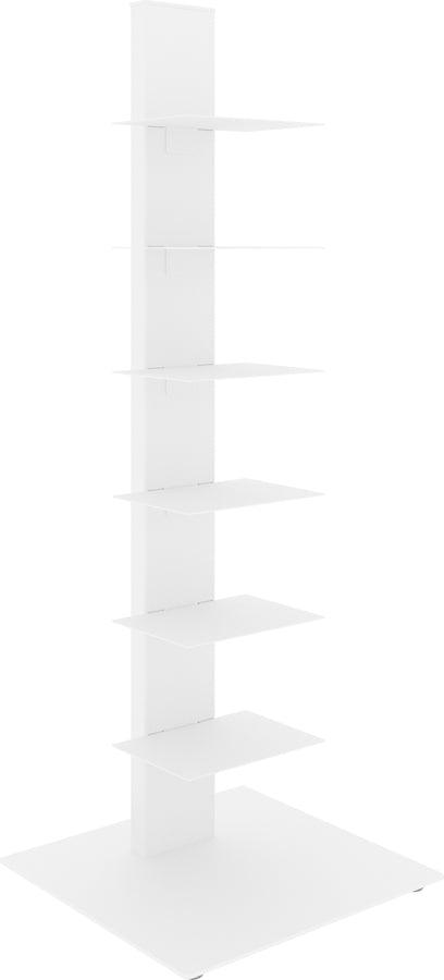 Shop Sapiens 38 Bookcase/Shelf/Shelving Tower in White, Bookcases &  Display Units