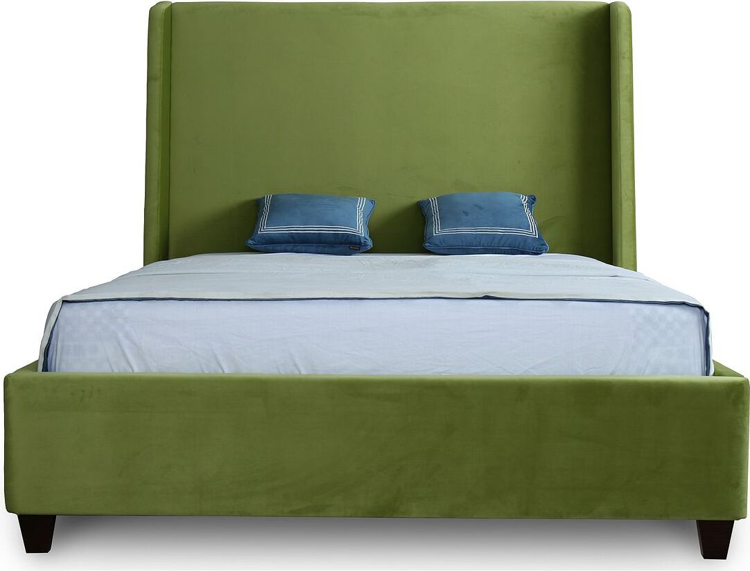 Manhattan Comfort Beds - Parlay Pine Green Full Bed