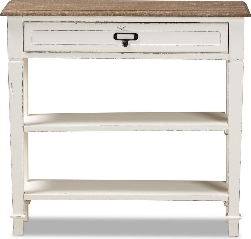 Buy Dauphine Traditional French Accent Console Table 1 Drawer