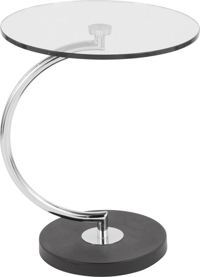 Lumisource Side & End Tables - C End Contemporary Table in Glass