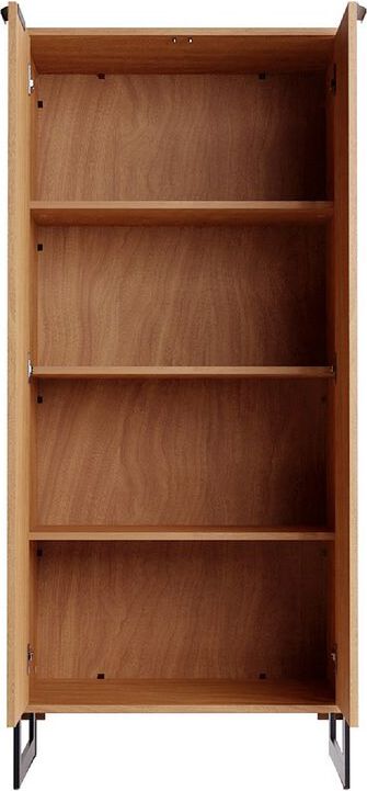 Manhattan Comfort Bookcases & Display Units - Lexington 59.72 Bookcase in Maple Cream