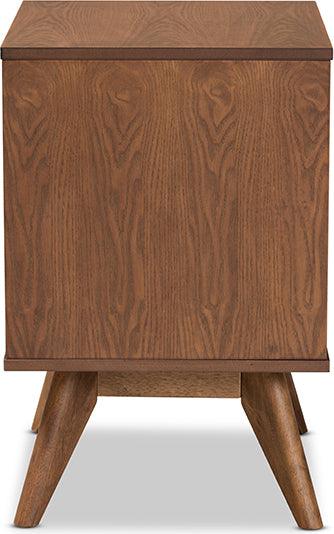 Wholesale Interiors Nightstands & Side Tables - Barrett Nightstand Walnut Brown