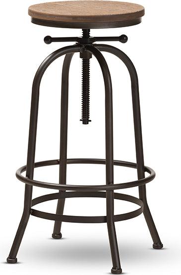 Wholesale Interiors Barstools - Aline Style Steel Adjustable Swivel Bar Stool