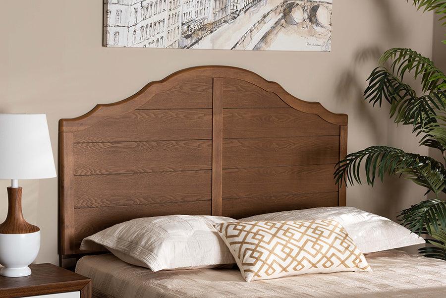 Wholesale Interiors Headboards - Clive Queen Headboard Ash Walnut