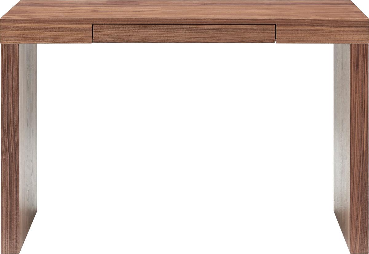 Euro Style Desks - Doug Desk in Walnut with One Drawer